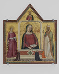 Madonna tra Santa Caterina d'Alessandria, San Zanobi e donatori