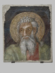 Frammento di affresco con testa di apostolo (Pietro? Andrea?)