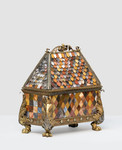 Cofano Reliquiario rivestito di pietre dure