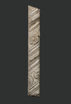 Frammento cornice architettonica dalla facciata arnolfiana del duomo a colonnina tortile con rosoni