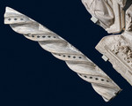 Cornice a semicolonna tortile