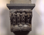 Peduccio con foglie di acanto e rocchetto