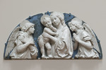 Lunetta con Madonna col Bambino e angeli