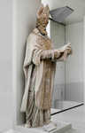 Replica di statua San Zanobi dalla facciata effimera di Santa Maria del Fiore
