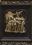 Salita di Cristo al Calvario, Porta Nord del Battistero