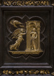 Annunciazione, Porta Nord del Battistero