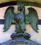 Aquila di Calimala dal gruppo della Predica di san Giovanni Battista di Rustici