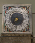 Dipinto murale Mostra di orologio di Paolo Uccello