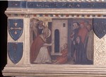 Scomparto di predella Miracolo di san Zanobi di Giovanni del Biondo