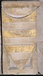 Stemma gentilizio bande orizzontali oro