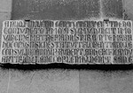  Lapide commemorativa del patronato dell'Arte della Lana