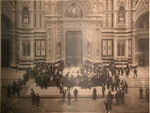 Fotografia storica Inaugurazione della porta centrale di Santa Maria del Fiore
