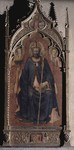 Dipinto Pala Falcucci con San Biagio e Cristo benedicente di Rossello di Jacopo Franchi