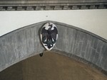 Rilievo Stemma di Parte Guelfa aquila nera
