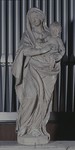 Statua Madonna con Bambino benedicente di Girolamo Ticciati dal Battistero