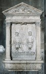 Lavabo della Sagrestia dei Canonici con Putti alati su vasi e personificazione dell'Aria