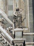 Statua Profeta destro Porta dei Canonici