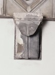 Mensola con foglia stilizzata