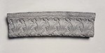Frammento architettonico con fascia fogliata