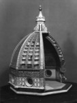 Modello della Cupola in spaccato del  XX sec.
