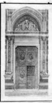 Particolare della porta dei Cornacchini