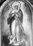 Diadema addobbo votivo per il dipinto con la Madonna Immacolata