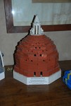 Modello architettonico Biagiotti in mattoncini della cupola di Santa Maria del Fiore 
