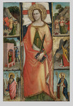Pala di Santa Reparata, con storie della sua vita