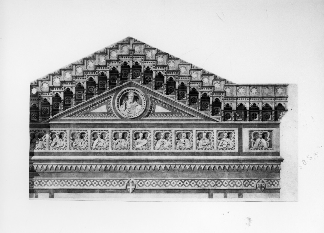 Progetto di coronamento della facciata di Santa Maria del Fiore