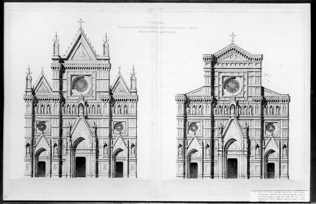 Due progetti per la facciata di Santa Maria del Fiore